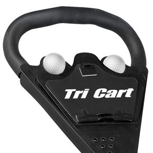 Manubrio del carrello da golf Longridge Manubrio del carrello da golf Longridge con spazio per portare palline da golf