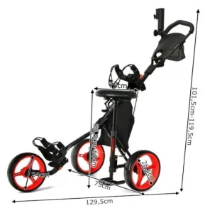 caratteristiche tecniche carrello da golf Costway