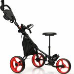 Carrello da golf con sedile Costway